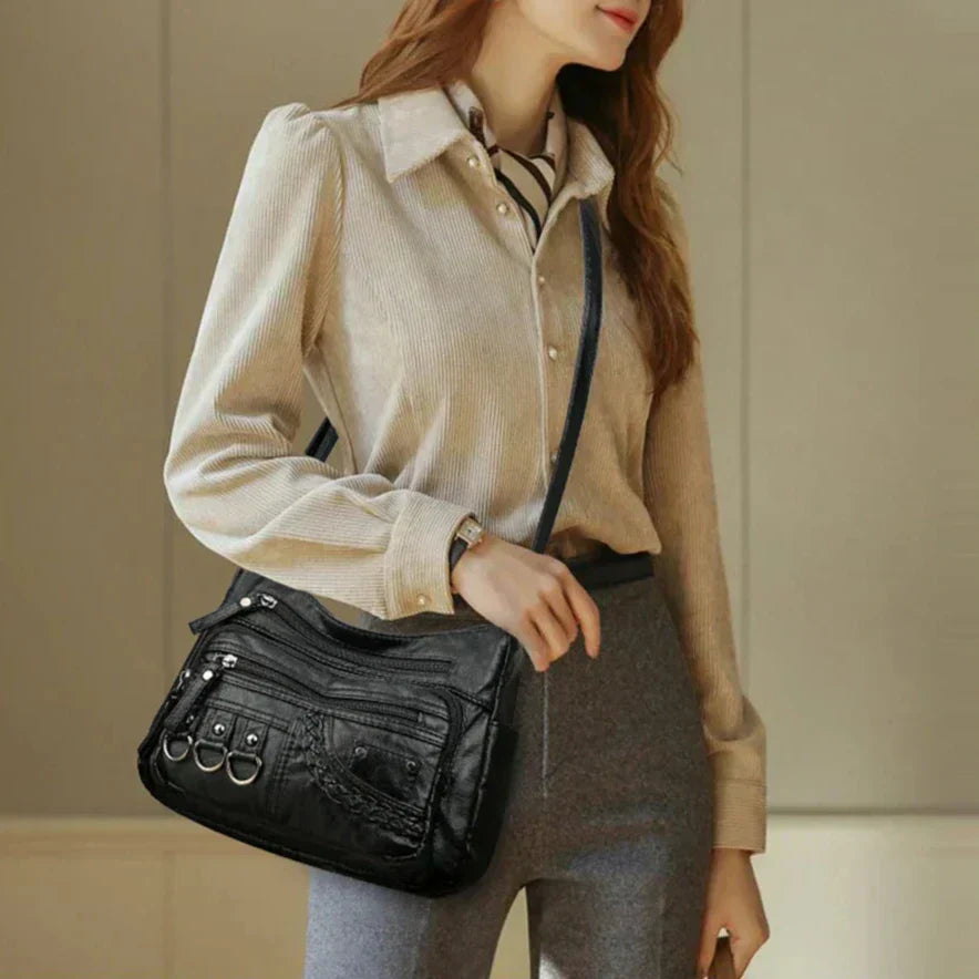 Olivia - Bolsa de Ombro Elegante com Charme Vintage