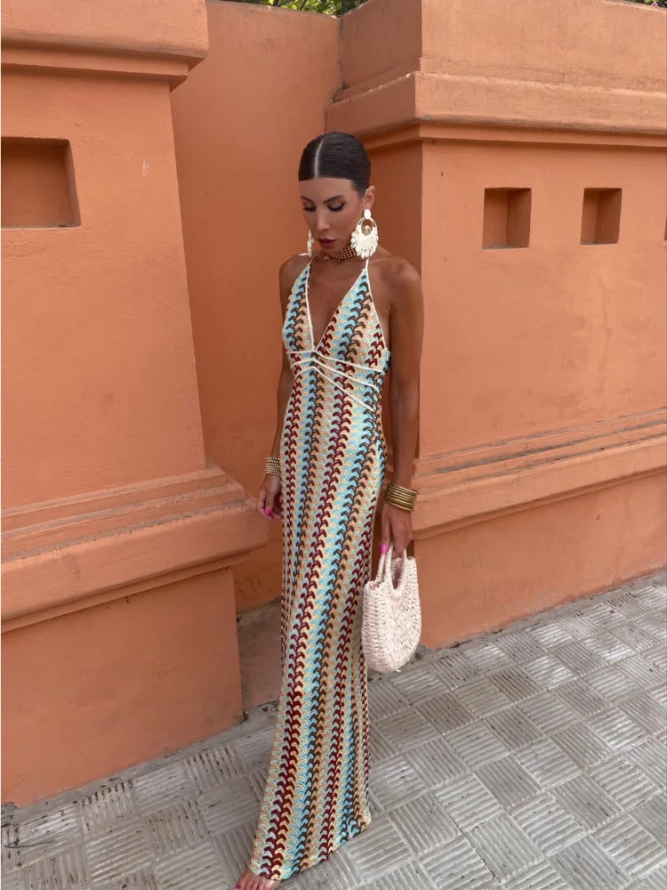 Dilara | Vestido Maxi Sem Costas