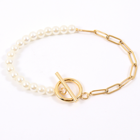 Conjunto de pérolas de água doce Marie-Caley