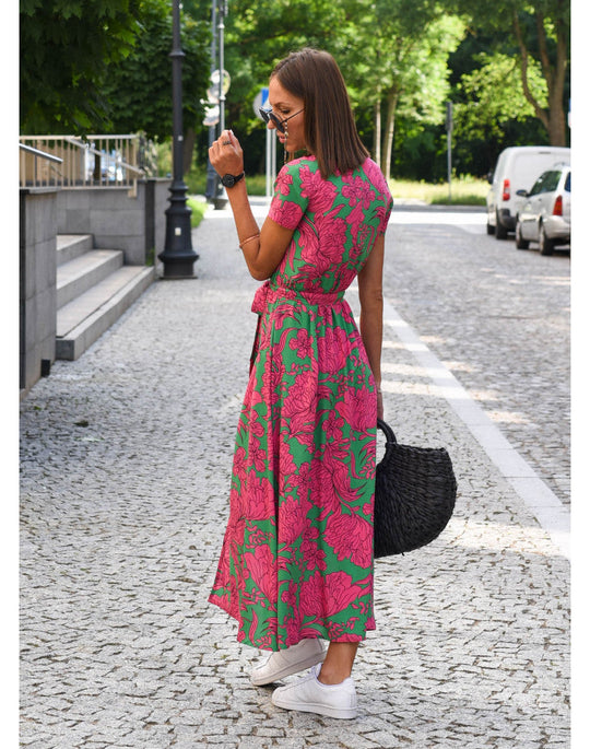 Yasmine | Vestido V-Deep Estiloso