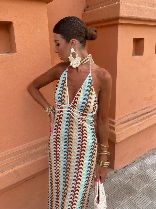 Dilara | Vestido Maxi Sem Costas
