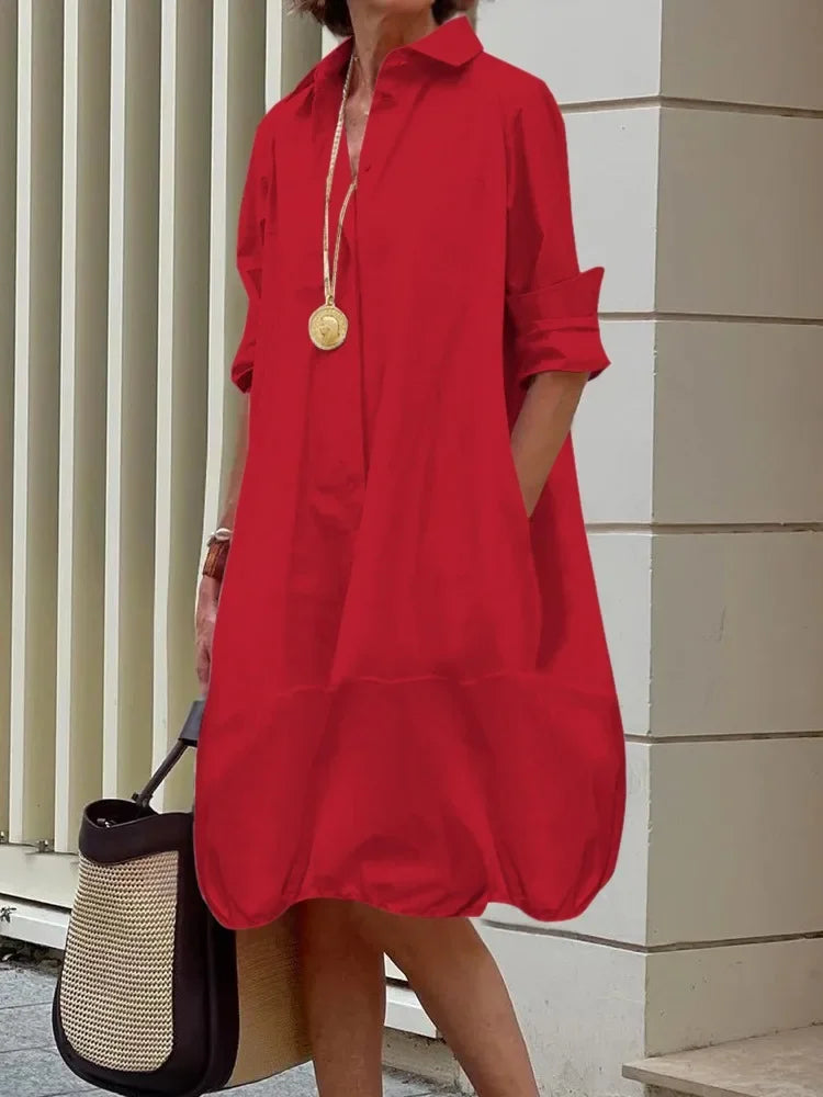 Blaire - Vestido Camisa Clássico