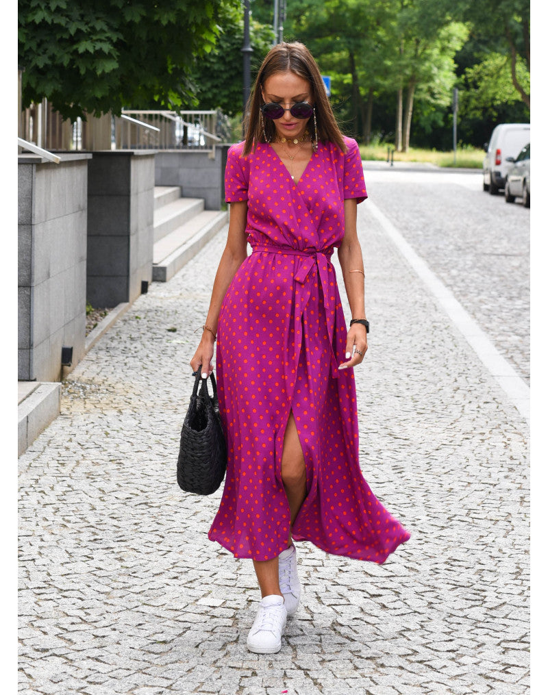 Yasmine | Vestido V-Deep Estiloso