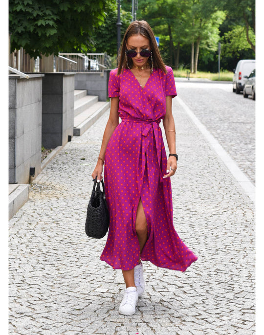 Yasmine | Vestido V-Deep Estiloso