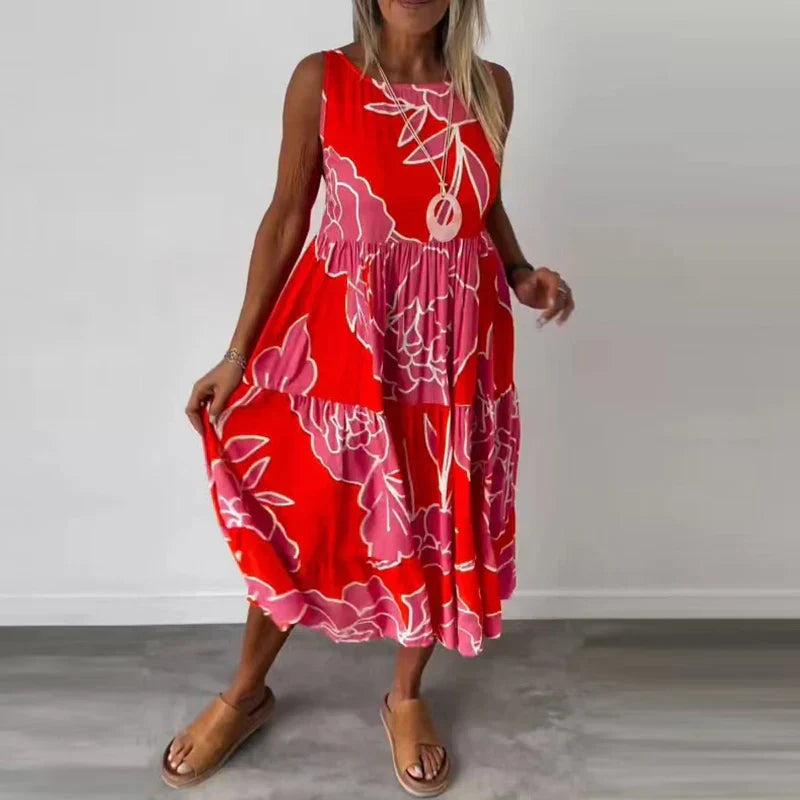 Belle - Vestido Maxi Sem Mangas