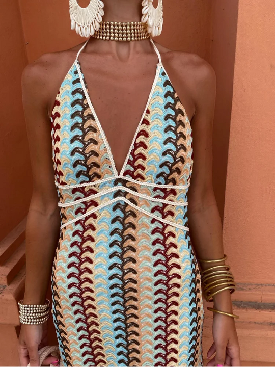 Dilara | Vestido Maxi Sem Costas