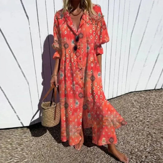 Isalie | Vestido Casual Sem Esforço – Move-se com Você, Ama Seu Corpo