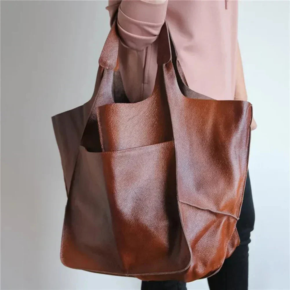 Ruth - Bolsa Tote de Couro Atemporal