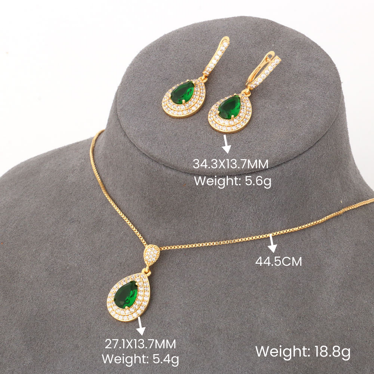 Conjunto de Joias Thalienne Aurevelle