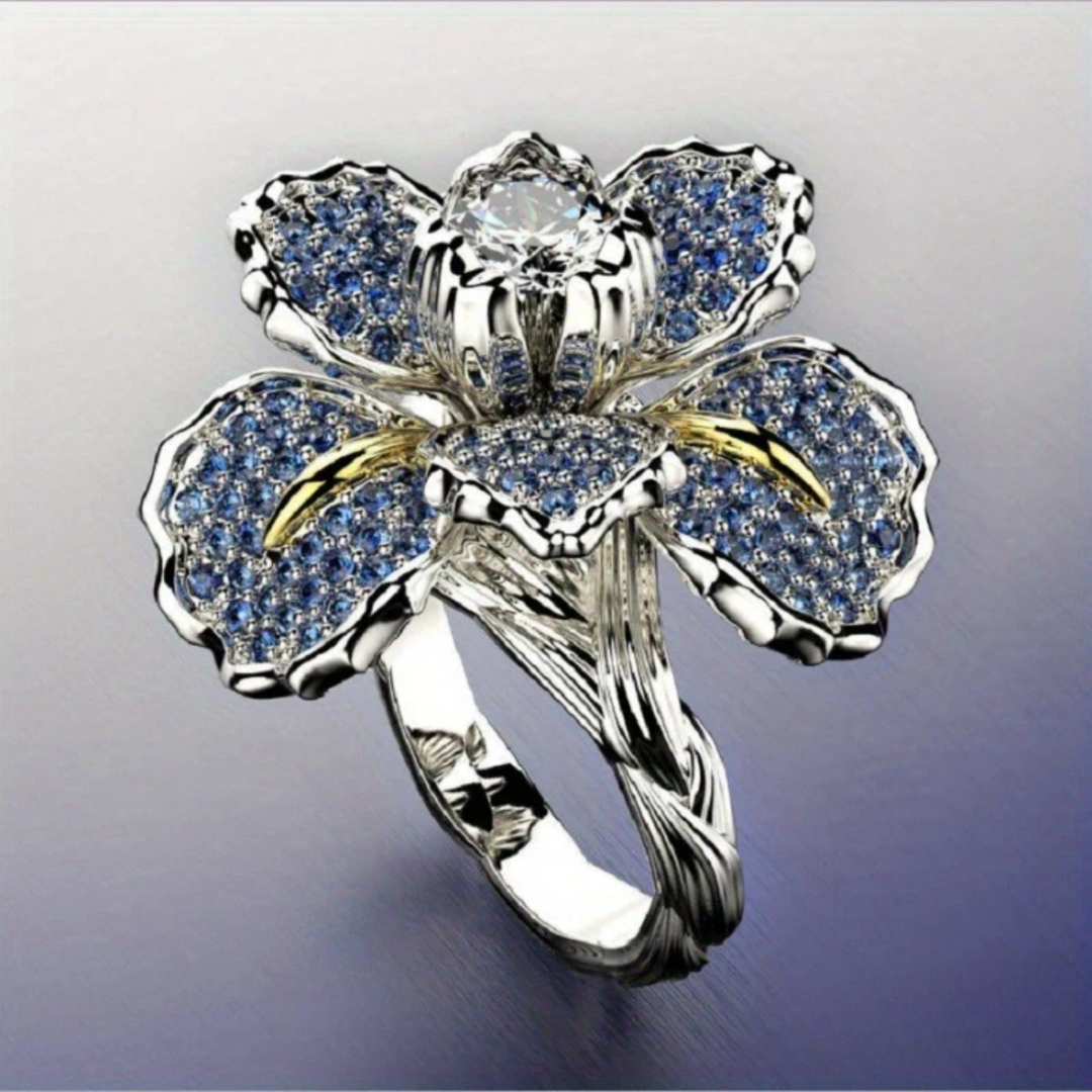 ANEL DE PRATA BRIGHT BLOSSOM