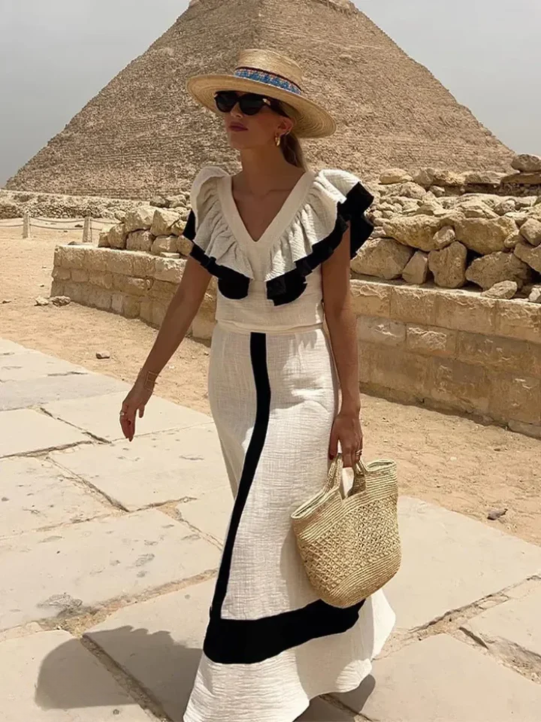 Maya - Conjunto Elegante de Dois Peças