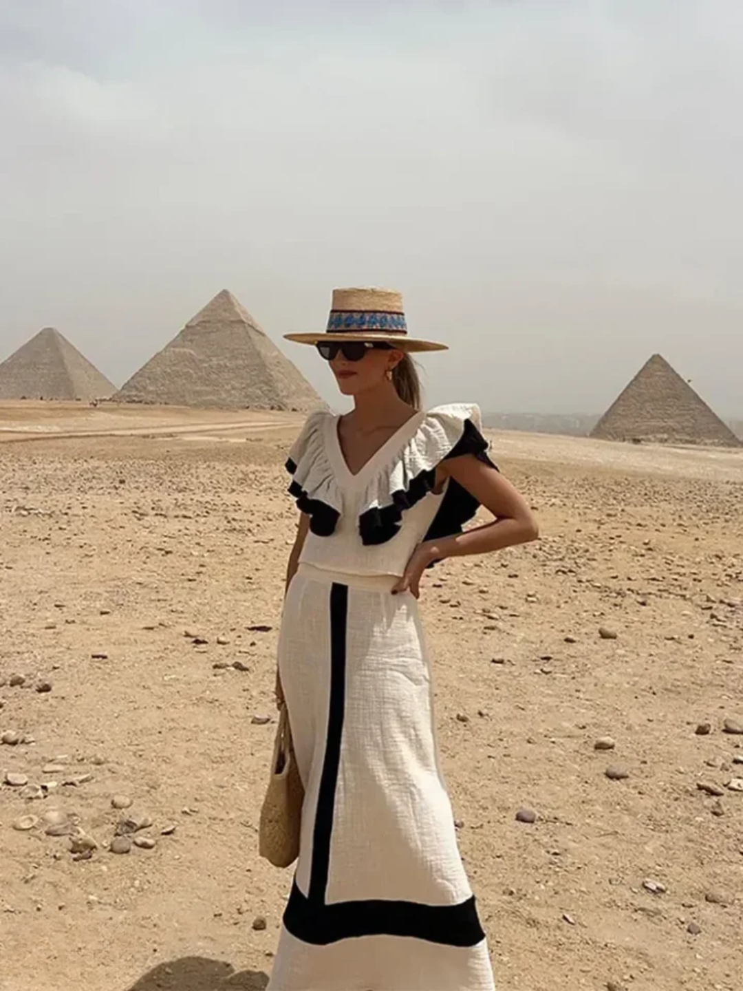 Maya - Conjunto Elegante de Dois Peças