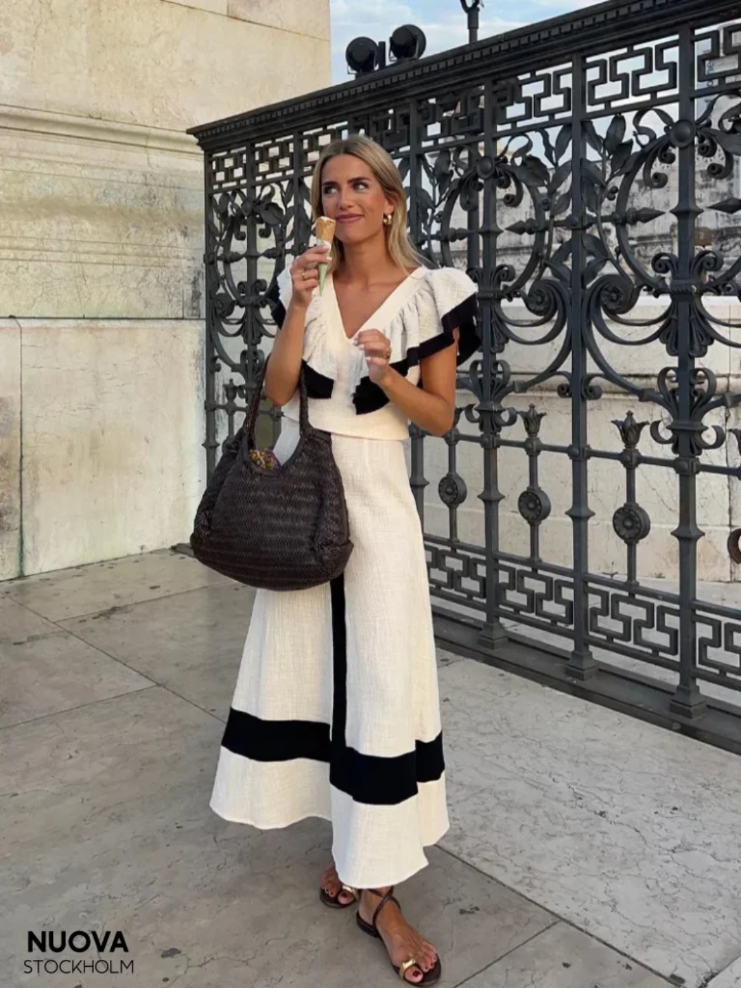 Maya - Conjunto Elegante de Dois Peças