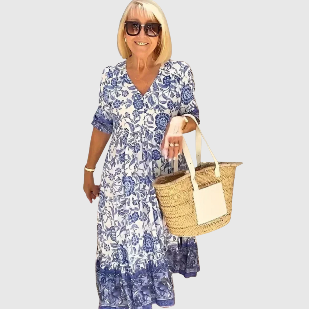 Isle | Vestido Maxi Boho - Beleza Sem Esforço