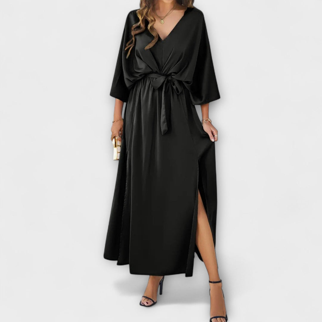 Sabrina - Maxivestido com Decote em V