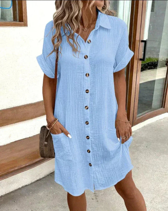 Grecia™ | Vestido Casual Clássico
