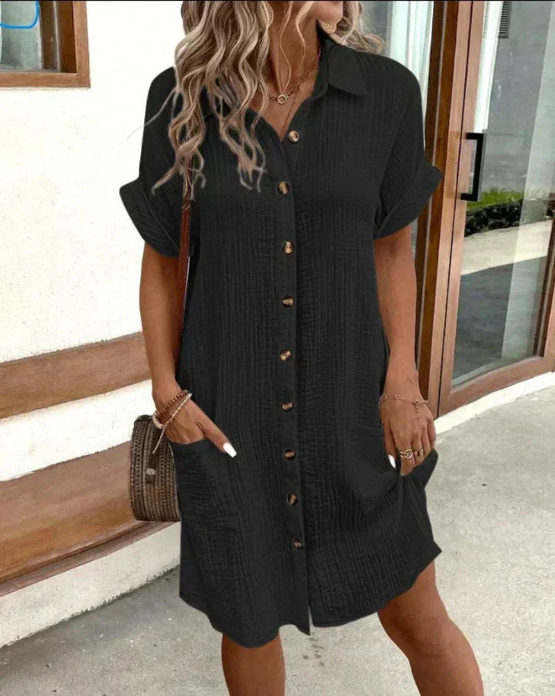 Grecia™ | Vestido Casual Clássico