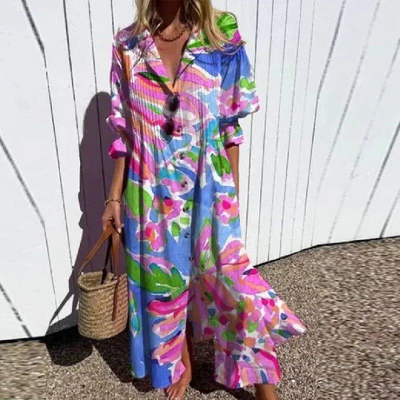 Zariah | Vestido Boêmio Elegante