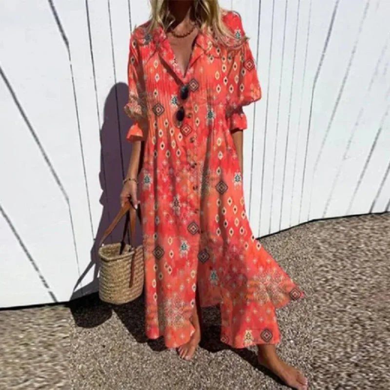 Zariah | Vestido Boêmio Elegante