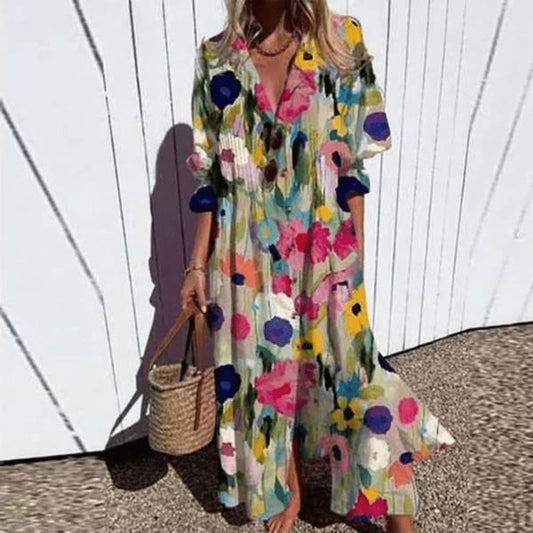 Zariah | Vestido Boêmio Elegante