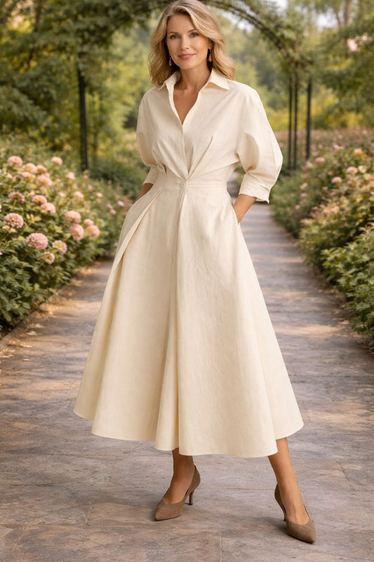 Monroe | Vestido Maxi Fluido com Frente Envolvente