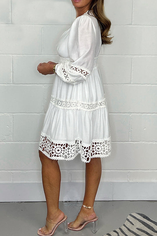 Holly | Vestido de Renda Confortável