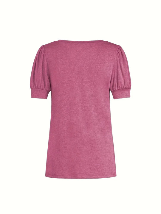 Eliana Blusa com Mangas Bufantes