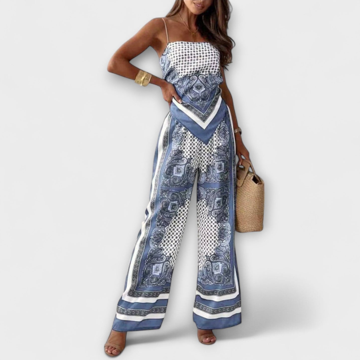 Dakota - Conjunto de Colete e Calças Elegante