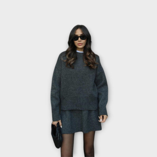 Aurora - Conjunto de Tricô Casual