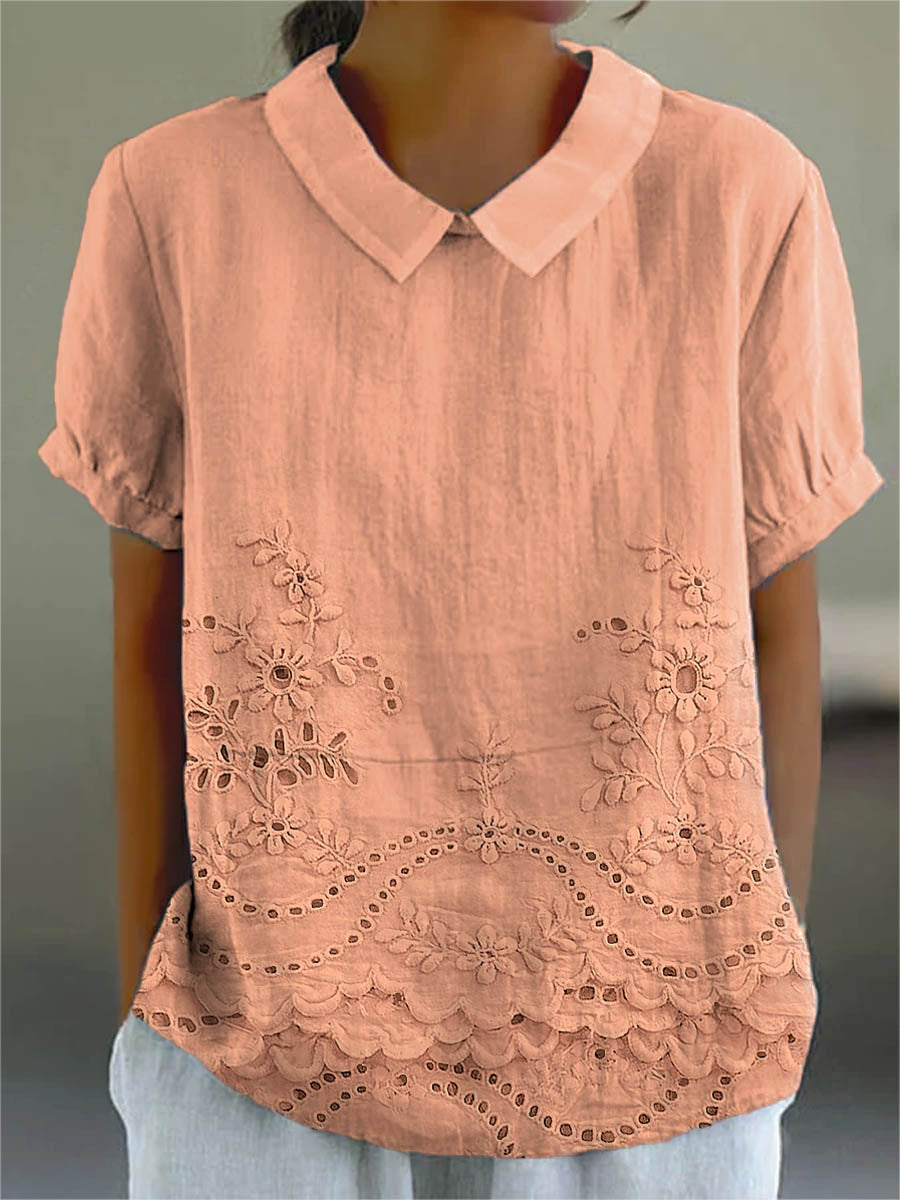 Lily | Camisa de Bordado Floral