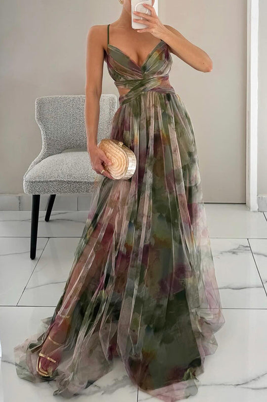 Esme – Vestido Fluido Estampado