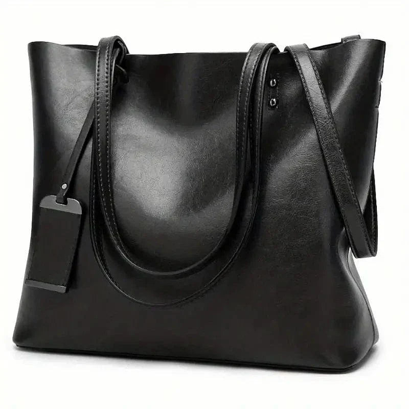 Bolsa de couro elegante e versátil
