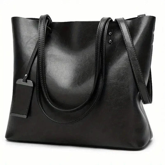 Bolsa de couro elegante e versátil