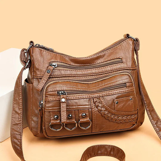 Olivia - Bolsa de Ombro Elegante com Charme Vintage
