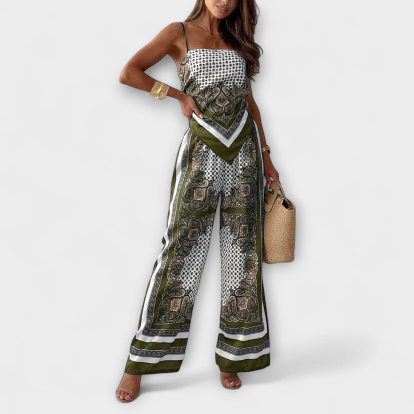 Dakota - Conjunto de Colete e Calças Elegante