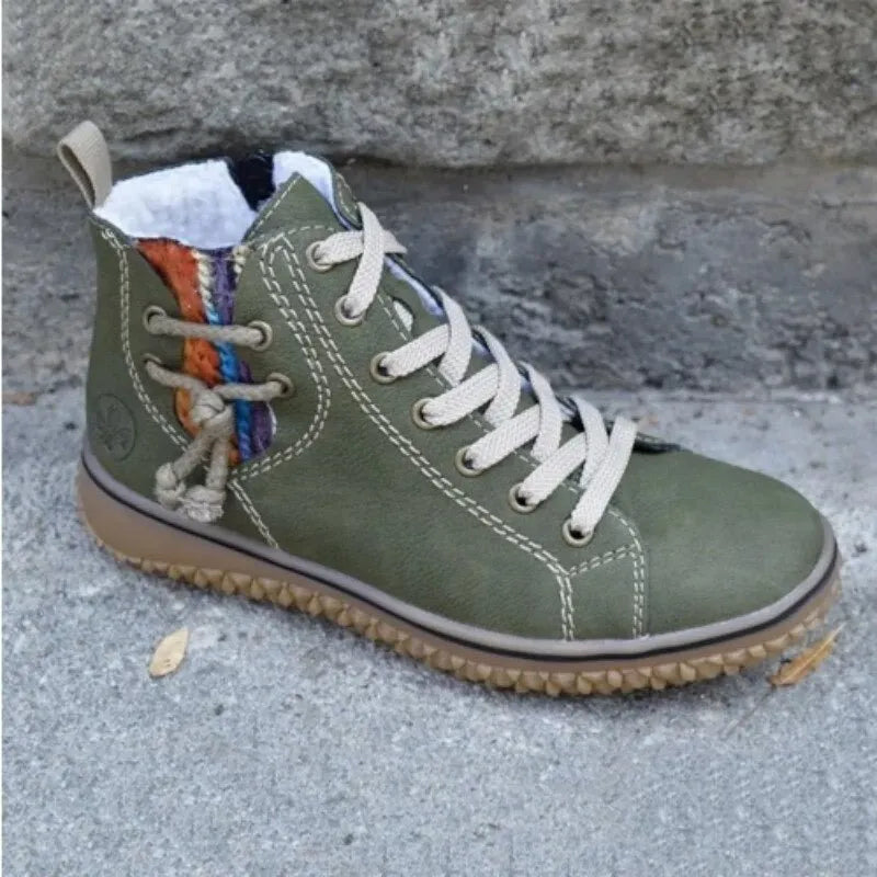 Botas ortopédicas femininas à prova d'água