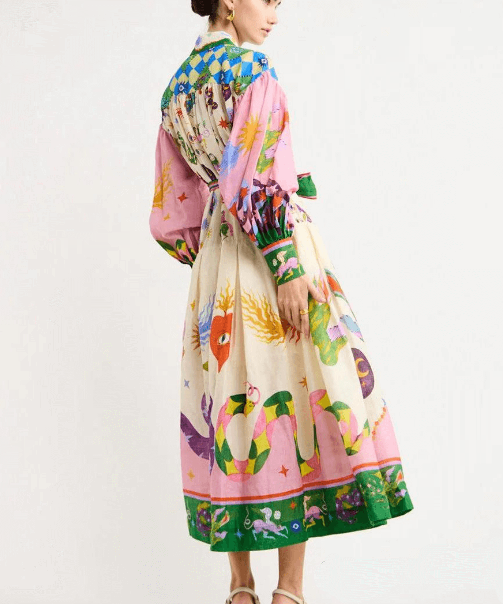 Dorthe™ | Vestido Maxi Chic Italiano