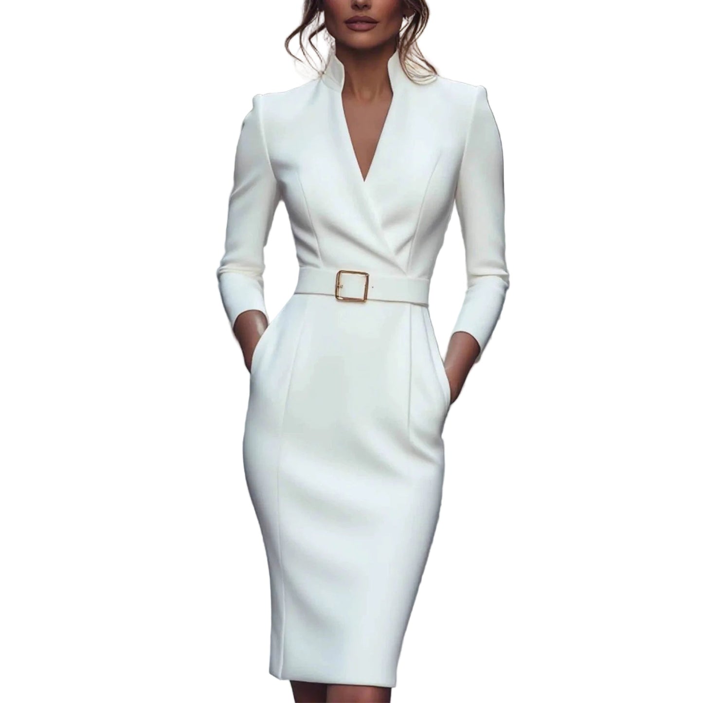 Mona | Vestido com Cinto