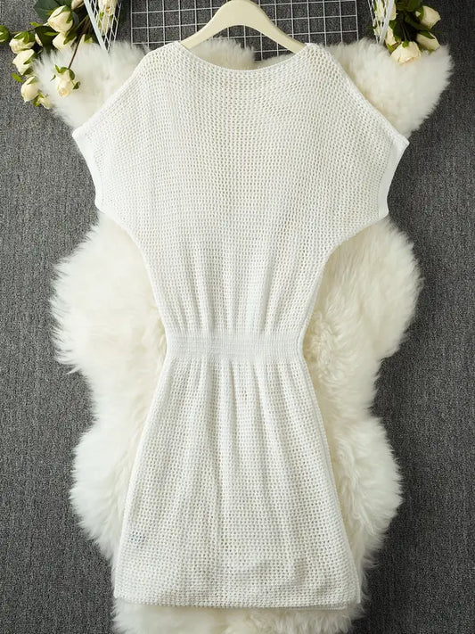 SANTANA™ - Vestido Casual de Verão com Decote Redondo