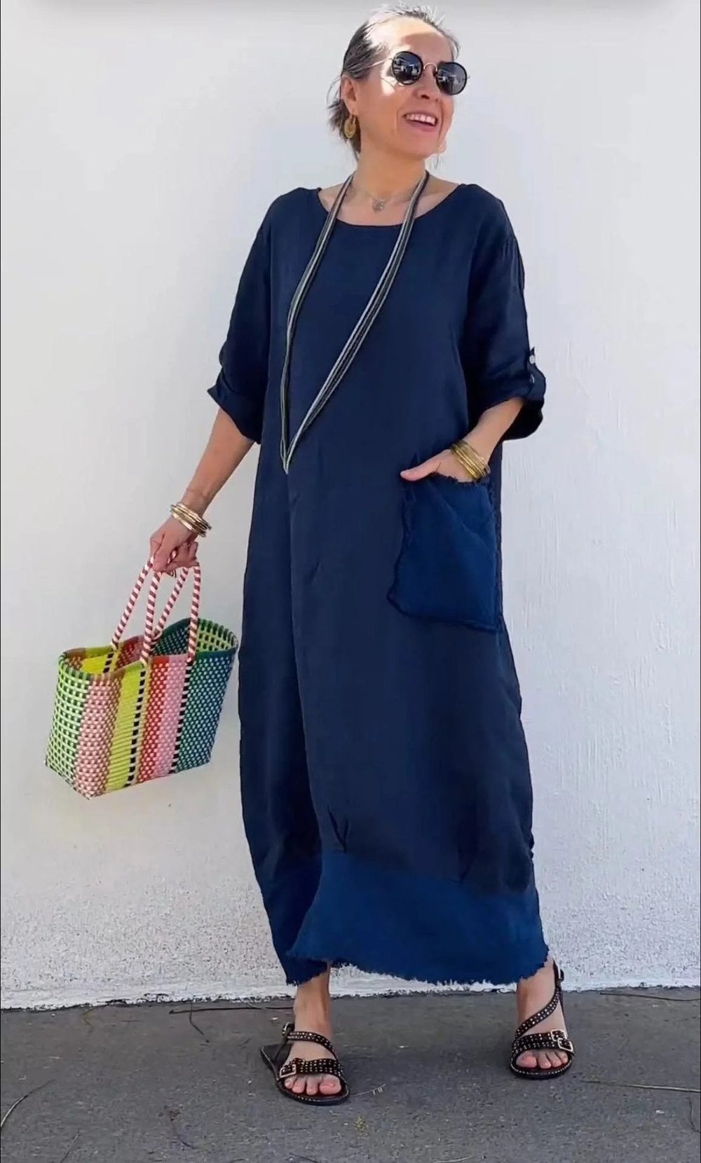 Leonore - Vestido Oversized Arejado
