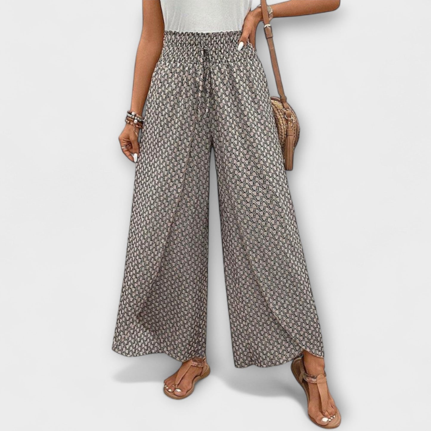 Chiara - Calça Palazzo Elegante