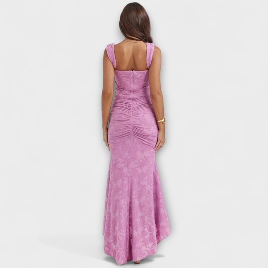 Renske - Vestido Longo com Corset Elegante e Refinado