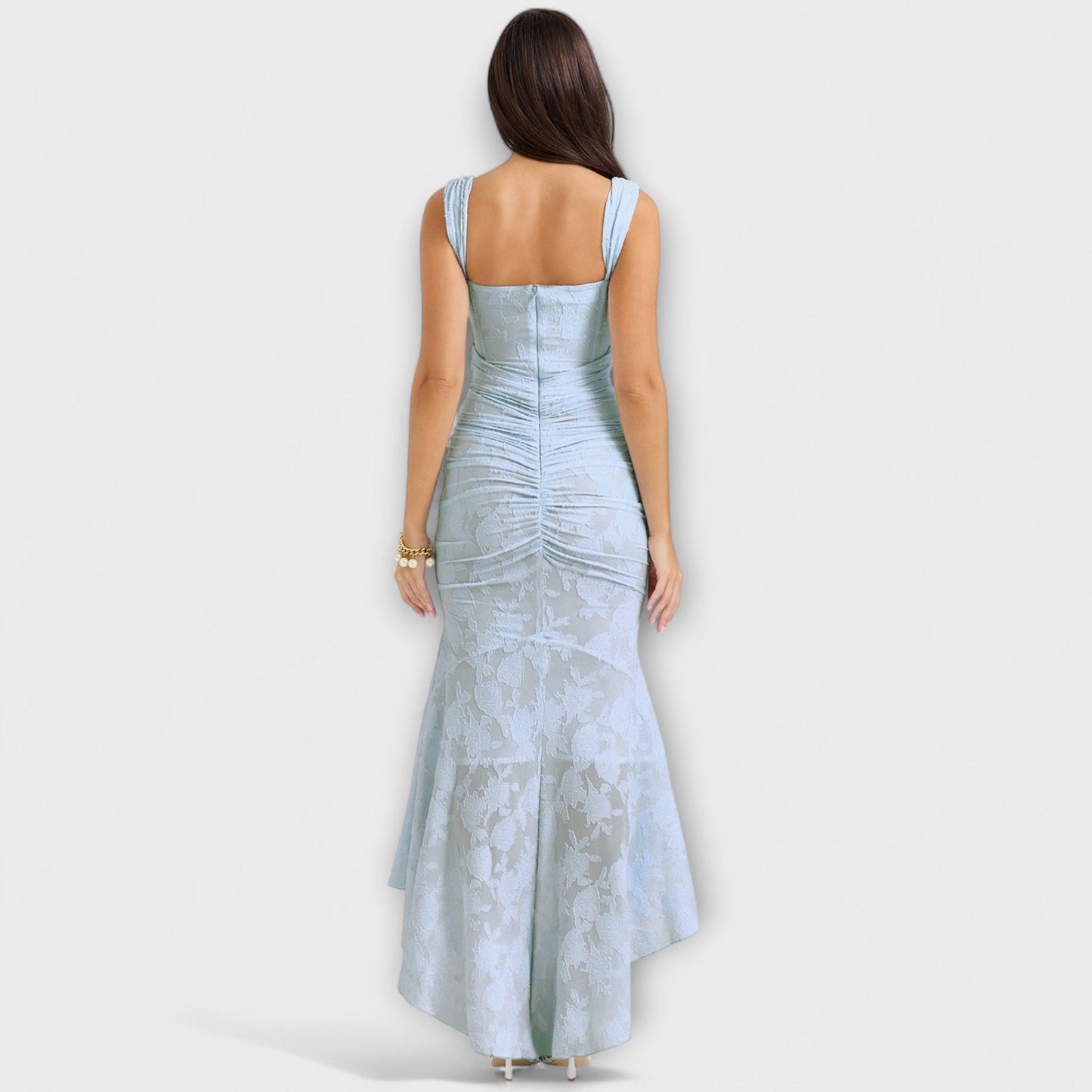 Renske - Vestido Longo com Corset Elegante e Refinado
