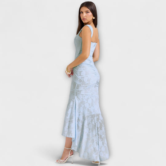 Renske - Vestido Longo com Corset Elegante e Refinado