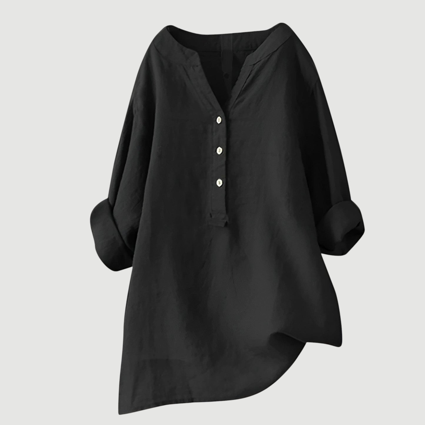 Freja™ – Camisa leve e confortável com botão