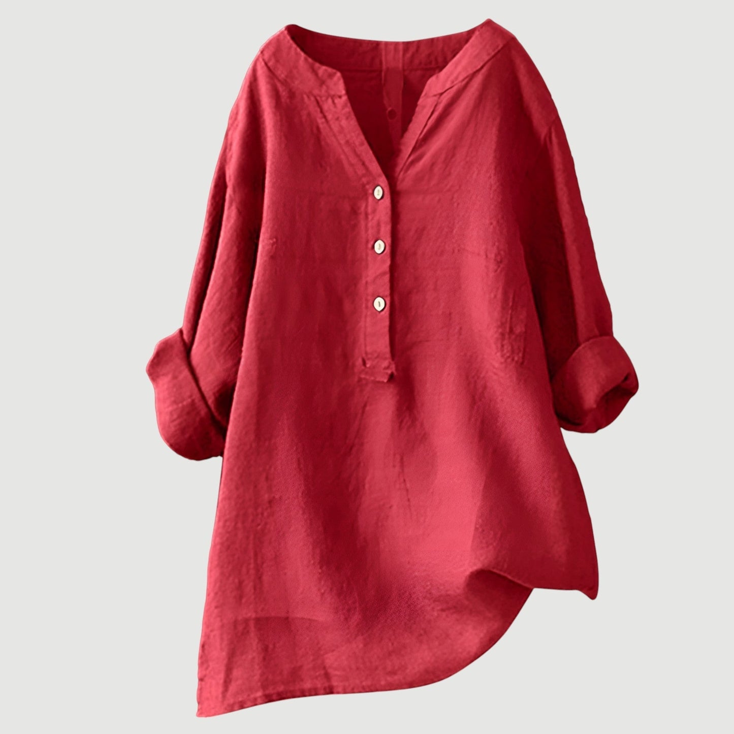 Freja™ – Camisa leve e confortável com botão