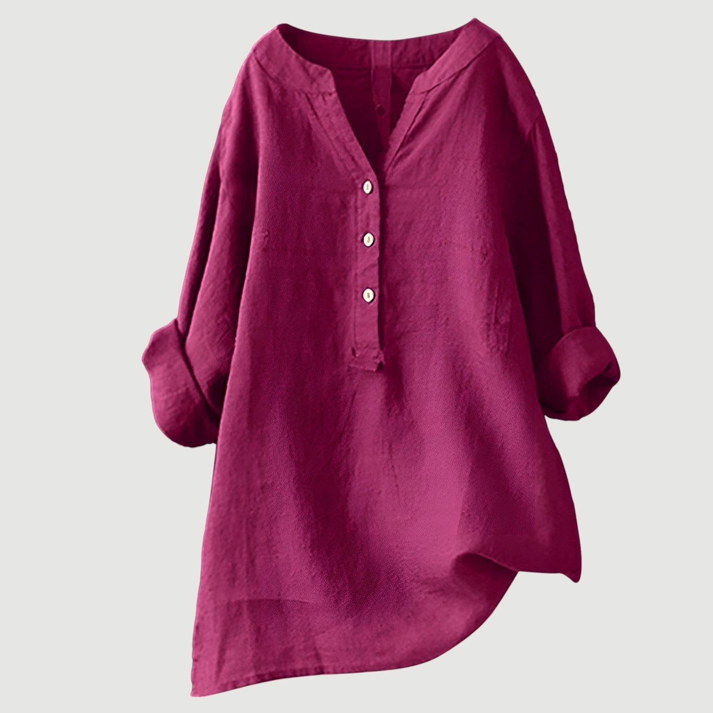 Freja™ – Camisa leve e confortável com botão