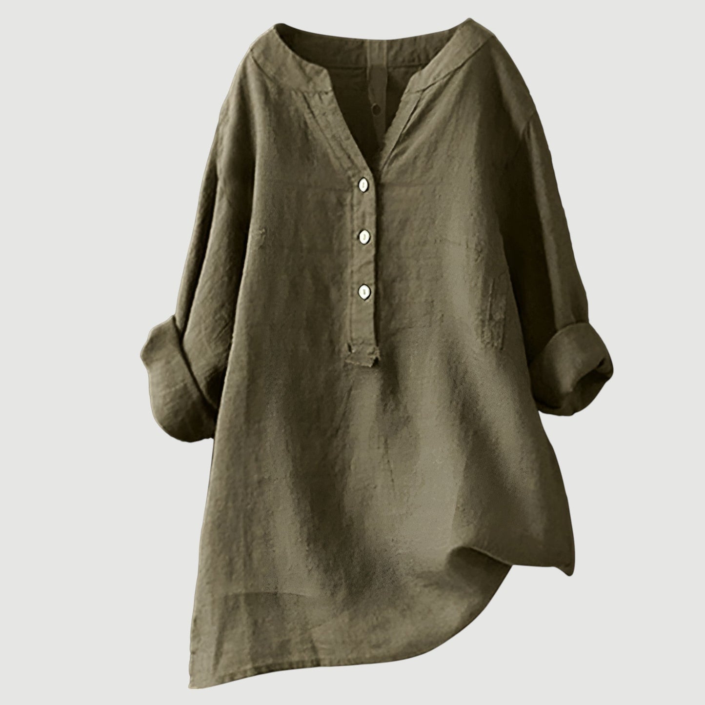 Freja™ – Camisa leve e confortável com botão