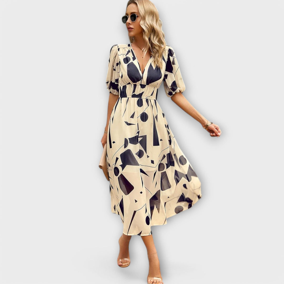 Mathilda - Vestido Midi Estiloso