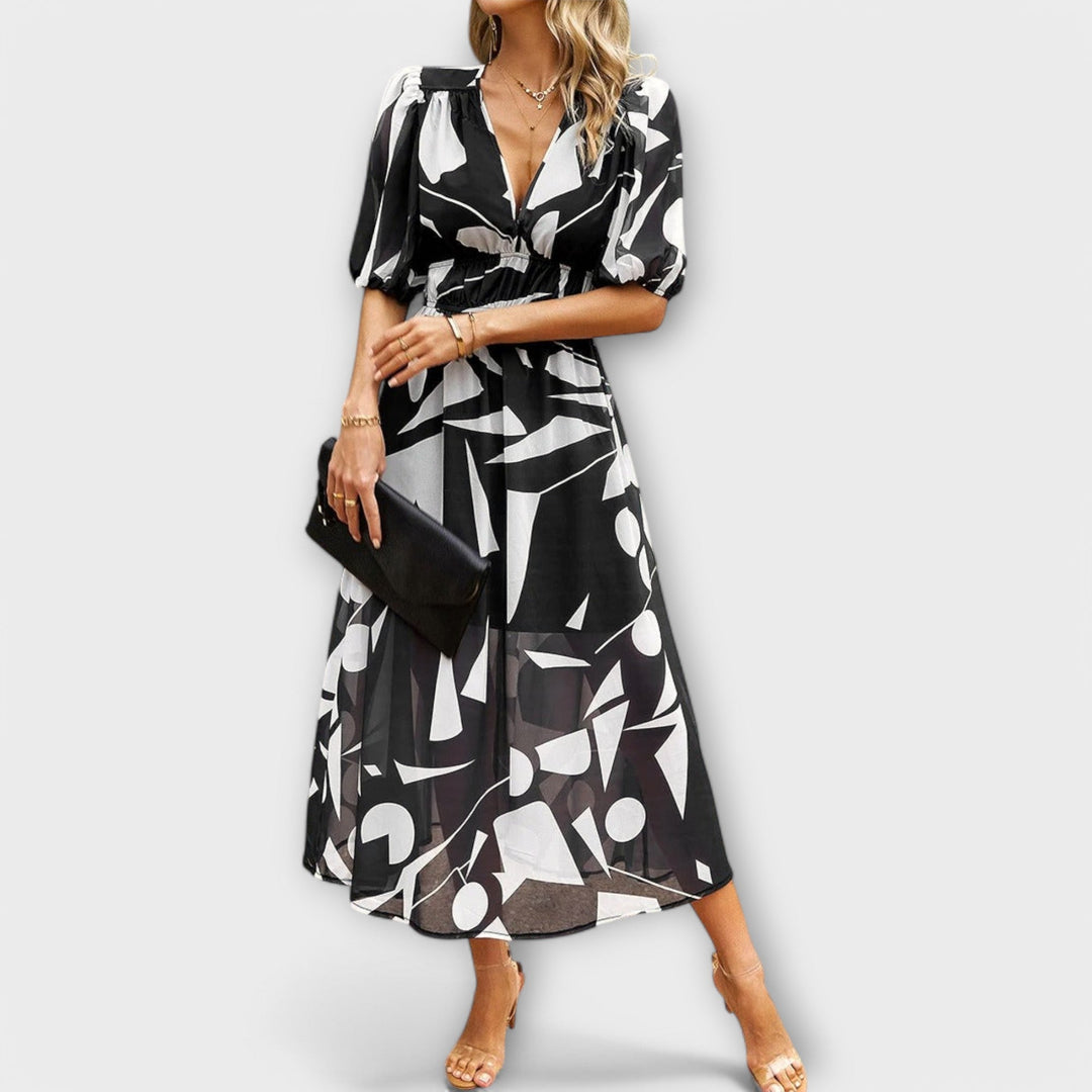 Mathilda - Vestido Midi Estiloso